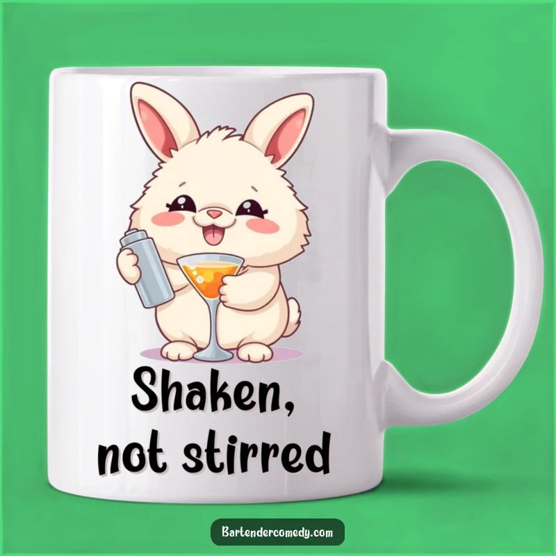 Funny Rabbit Mixologist Mug: The Perfect Cocktail Lover Funny Gift!